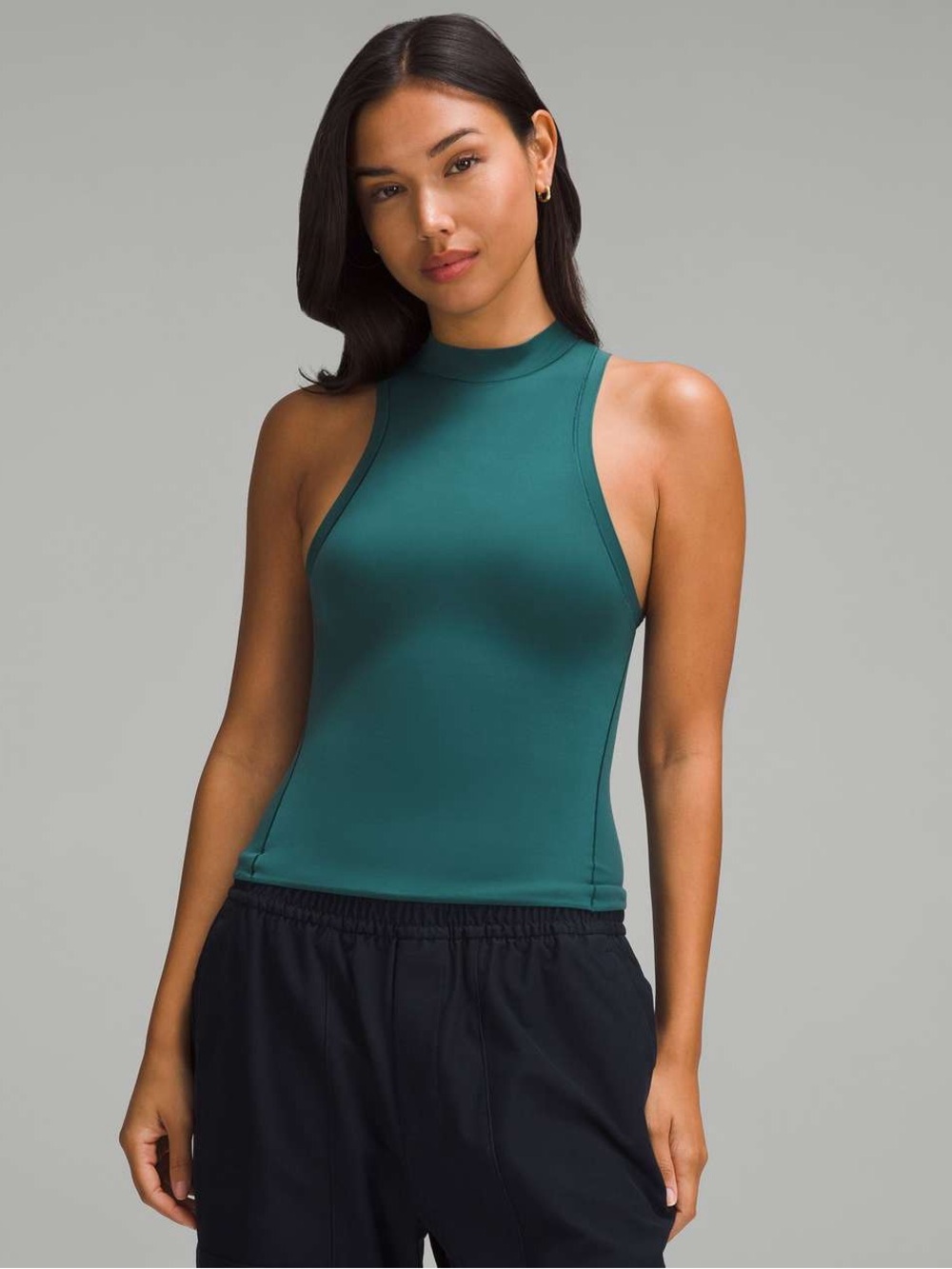 LULU🍋 Wundermost Ultra-Soft Nulu Mockneck Tank Top